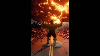 Hulk & Captain America & Red hulk & Iron man & Spider men save old Women life from Meteor !