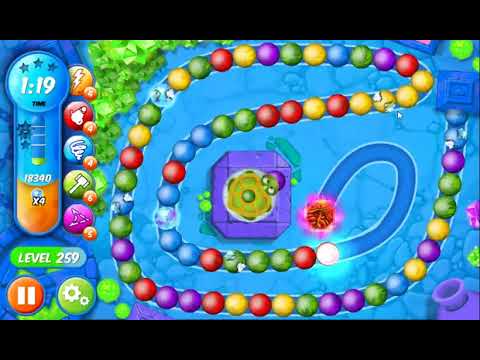 Marble Woka Woka Level 259 - NO BOOSTERS 🐢 | SKILLGAMING ✔️