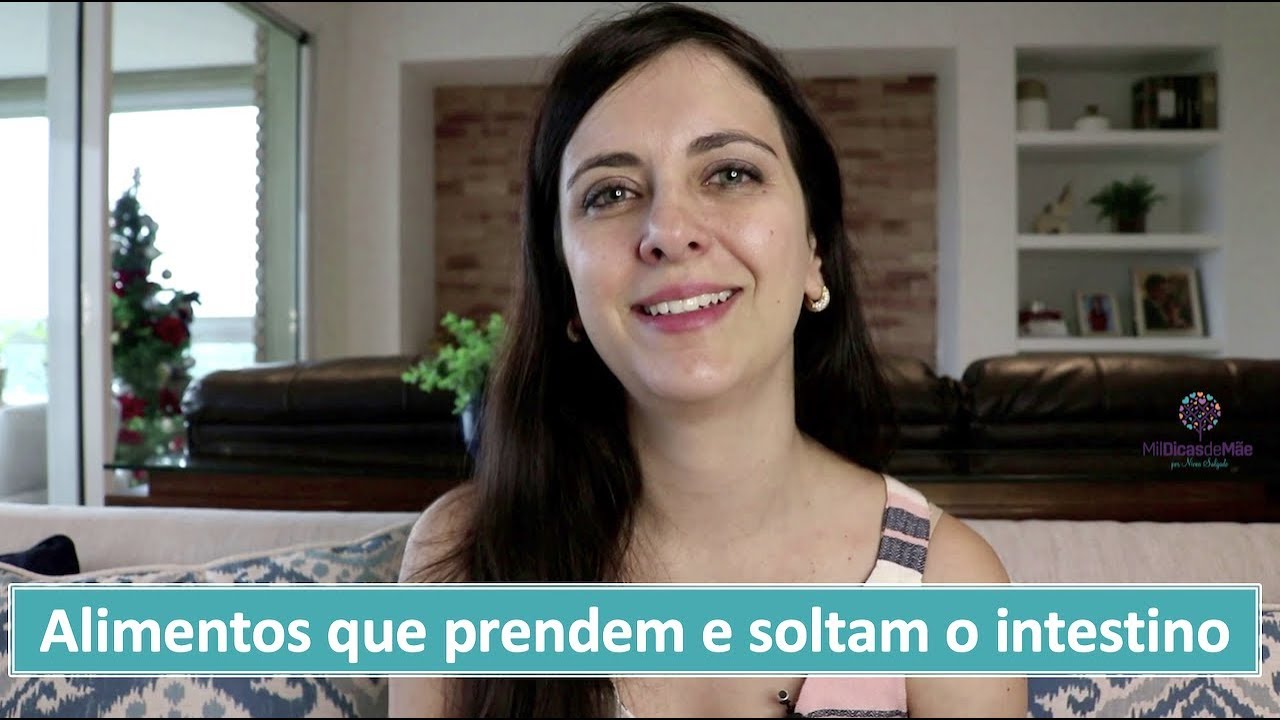 Alimentos que soltam e prendem o intestino do bebê