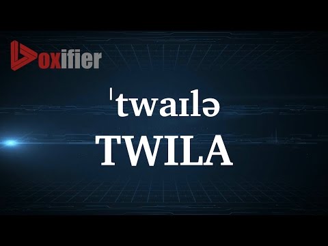 How to Pronunce Twila in English - Voxifier.com