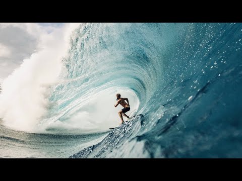 POV RAW CLIPS TEAHUPO’O FIRST PADDLE SWELL XL