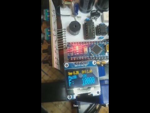 Generatore di funzioni con Arduino e modulo AD9833