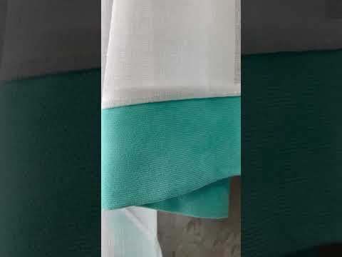 Миниатюра изображения товара Гардина Ника Зварико 777175 400x175-125 (белый/бирюзовый/голубой 12482)