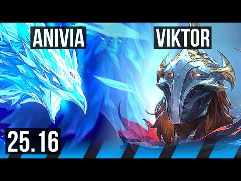 ANIVIA vs VIKTOR (MID) | 3/1/8 | KR Master | 25.16