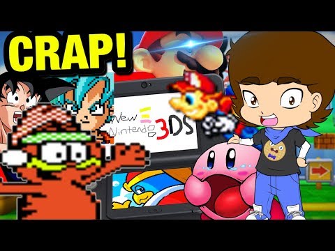 Nintendo 3DS 208-in-1 BOOTLEG CRAP CARTRIDGE! - ConnerTheWaffle