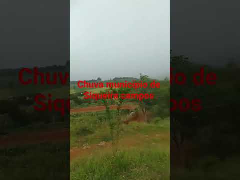 chuva em município de Siqueira campos paraná PR...
