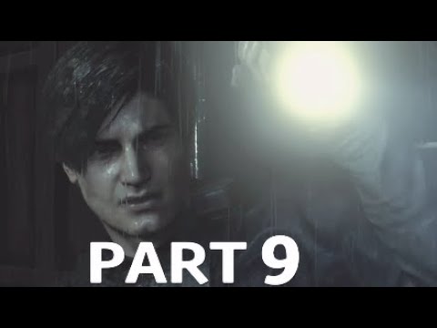 RESIDENT EVIL 2 REMAKE Walkthrough Gameplay Part 9 - TYRANT (LEON)