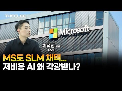 MS도 SLM 채택.. 저비용 AI 왜 각광받나?