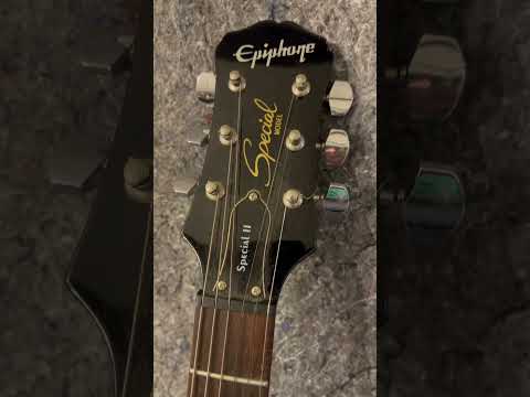 Epiphone Les Paul Special II Black/Ebony Electric Guitar with Bag image 12