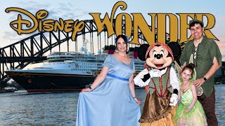 Disney Wonder Hawaii to Sydney: Full Cruise, Ship and Merchandise Tour