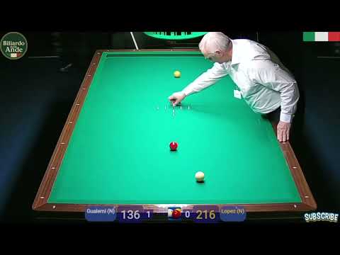 ⚡️ GUALEMI (N) vs LOPEZ (N) – Trofeo Figline | Parte 2 🎱🔥