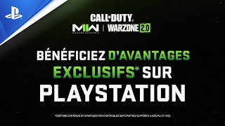 Call of Duty: Modern Warfare II & Warzone 2.0 - Bande-annonce des avantages PlayStation | PS5, PS4