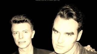 Morrissey-David Bowie on stage for a cover of T-Rex  &quot;Cosmic Dancer&quot;