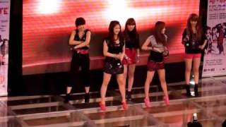 [fancam] 20100206 4Minute in SM Megamall - I Won't Give You Up + What a Girl Wants