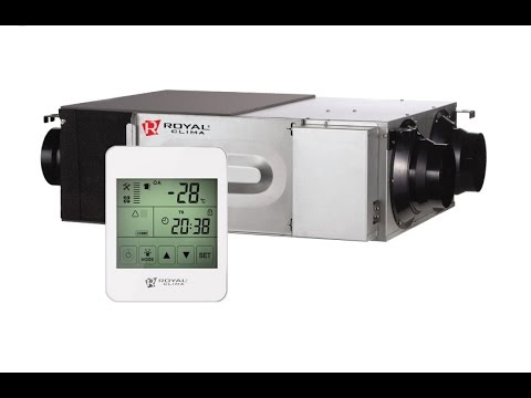 Royal Clima Soffio - вентиляция с рекуперацией тепла для квартир, коттеджей и офисов