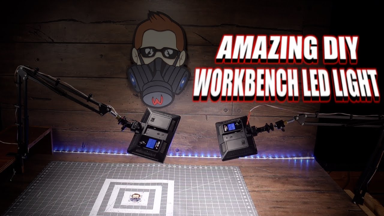 Amazing Workbench LED Light | DIY CHEAP!