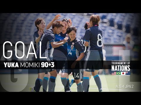 Australia vs. Japan: Yuka Momiki Goal - July 30, 2017