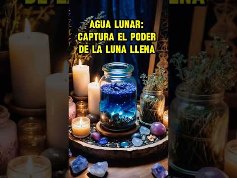 How to Make Moon Water with the Power of the Full Moon 🌕✨