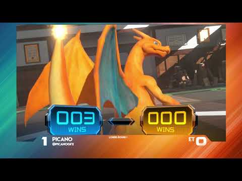 Picano (Charizard) vs ET (Decidueye) - Pokken at LWG - 7-17-18