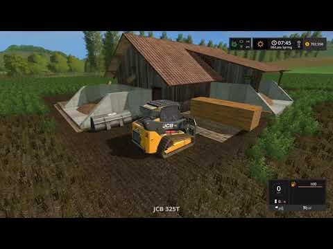 Farming simulator 2017 Timelapse #6 | Logging on The valley the old farm