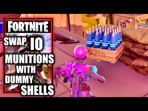 Swap IO Munitions With Dummy Shells - Fortnite Resistance Week 7 Quest