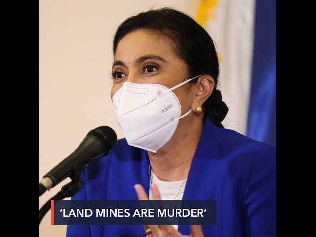 Robredo on blast killing Absalon cousins: ‘Land mines are murder’