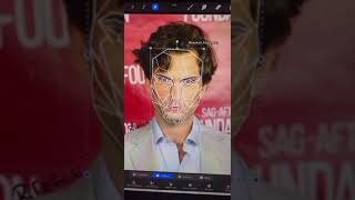 Download lagu Penn Badgley and the golden face ratio Netflix you mp3