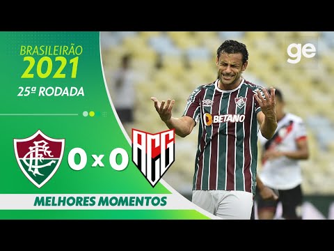 Gols e lances de Fluminense x Atlético-GO