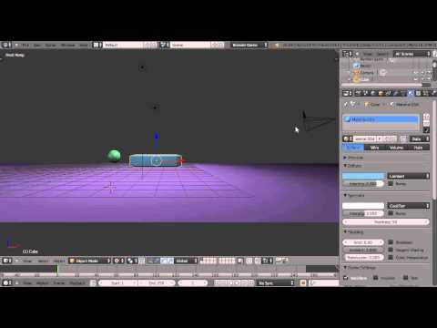 Blender 2.6 Tutorial - Game Engine Physics - Part 15