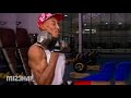 Chicago Bulls Lift Weights On Game Day 1991 02 23