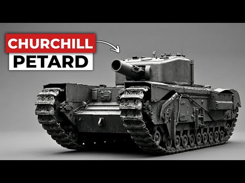 The 'Bizarre' British Tank That Threw Dustbins At Nazi Bunkers