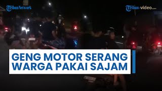 Geng Motor Bersenjata Tajam Serang Warga di Magetan, 2 Korban Luka Bacok, Polisi Amankan Pelaku