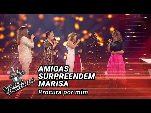 Friends surprise Marisa - "Procura por mim" | Christmas Special Show 2022 | The Voice Portugal