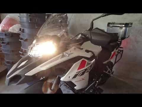 BENELLI TRK 502X | DJI OSMO ACTION | FILMORA