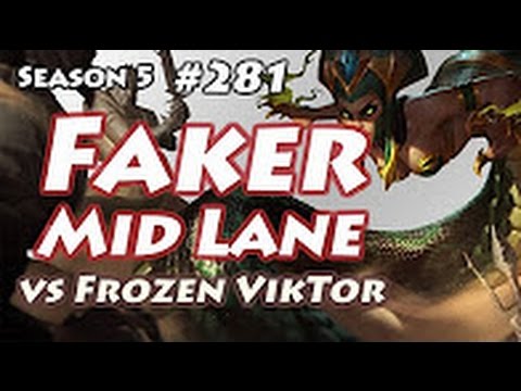 SKT T1 Faker Galio vs Leblanc MID Ranked Challenger Korea