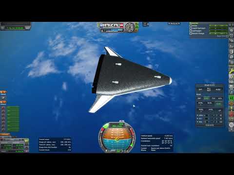 Kerbal Space Program 1.12 with RO - VentureStar with SRBs