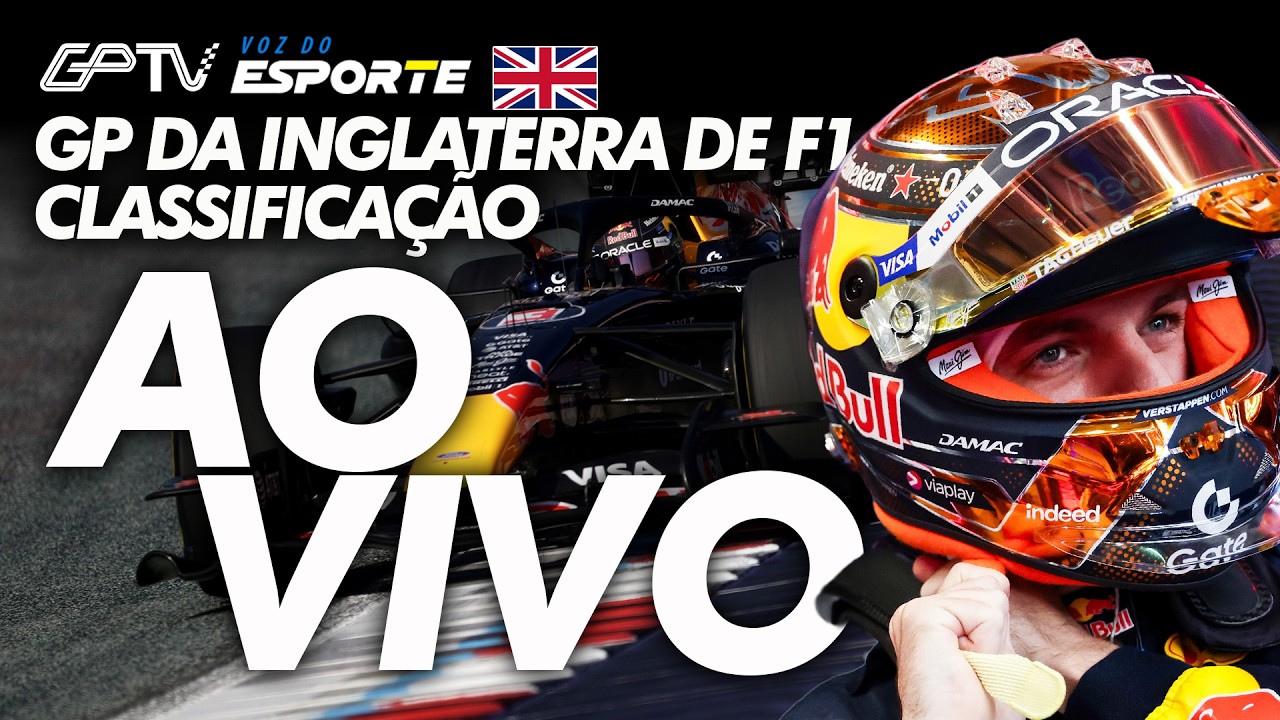 🔴AO VIVO! F1 2026 NA INGLATERRA: ASSISTA À CLASSIFICAÇÃO [narração + Briefing]