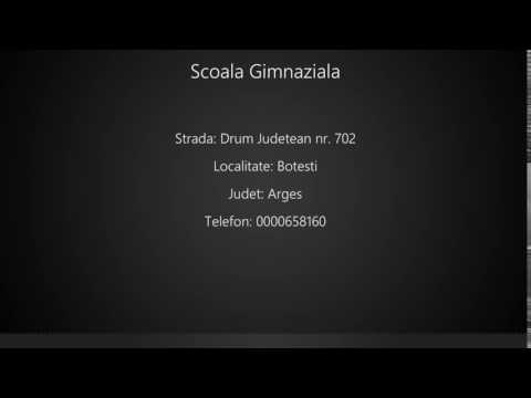 Scoala Gimnaziala Botesti