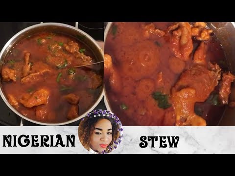 HOW TO MAKE NIGERIAN  STEW (WITH ASSORTED MEAT) IN DETAILS (2018) |AMAKA NJOKU | Video