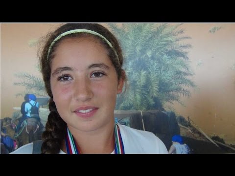 Oumaima Aziz Triple championne arabe en simple, double et par équipe