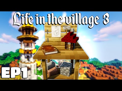 CyberFuel Studios - THE BEST MINECOLONIE MODPACK! | Minecraft Life In The Village 3 #1 [Modded Questing Survival]