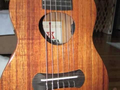 Koaloha D-VI tenor ukulele, Pearly Shells, performed by Darin Leong