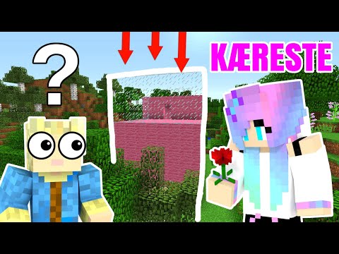 MIN KÆRESTES HEMMELIGE BASE! - Dansk Minecraft