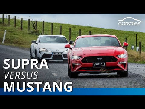 2019 Ford Mustang GT v Toyota Supra GT Comparison Test | carsales