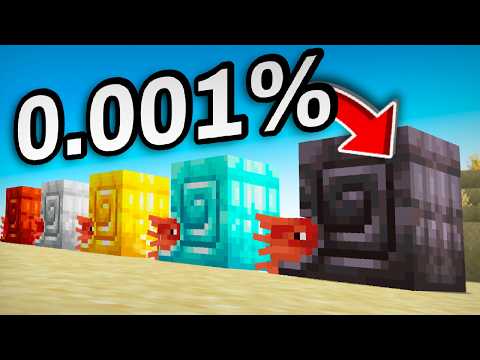 I Collected Every NAUTILUS ARMOUR in Hardcore Minecraft!