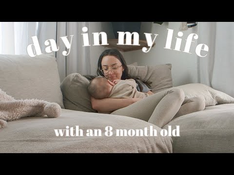 Day in my life with an 8 month old + baby boy clothing haul!