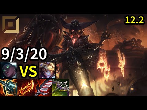 Senna ADC vs Ezreal - KR Challenger | Patch 12.2