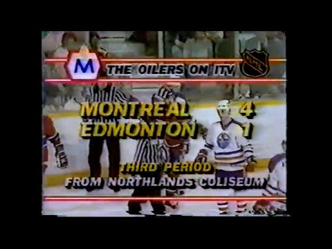 Montreal Canadiens vs Edmonton Oilers  - Feb 27,1985 - Full Game