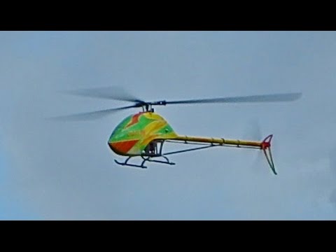 Minicopter Triabolo 800 3-Blade-Rotor-Head RC-Helicopter , Flight Demonstration *HD*