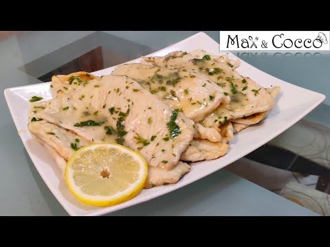SCALOPPINE di TACCHINO al LIMONE